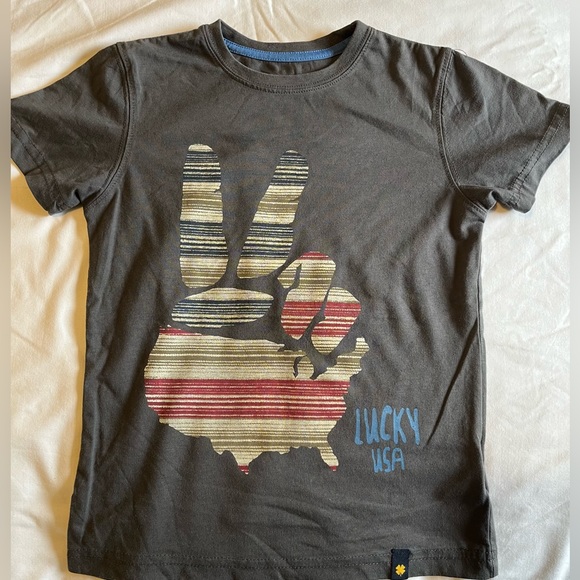 Lucky Brand Boy Shirts Lot of 4 Size 5 - Picture 2 of 13